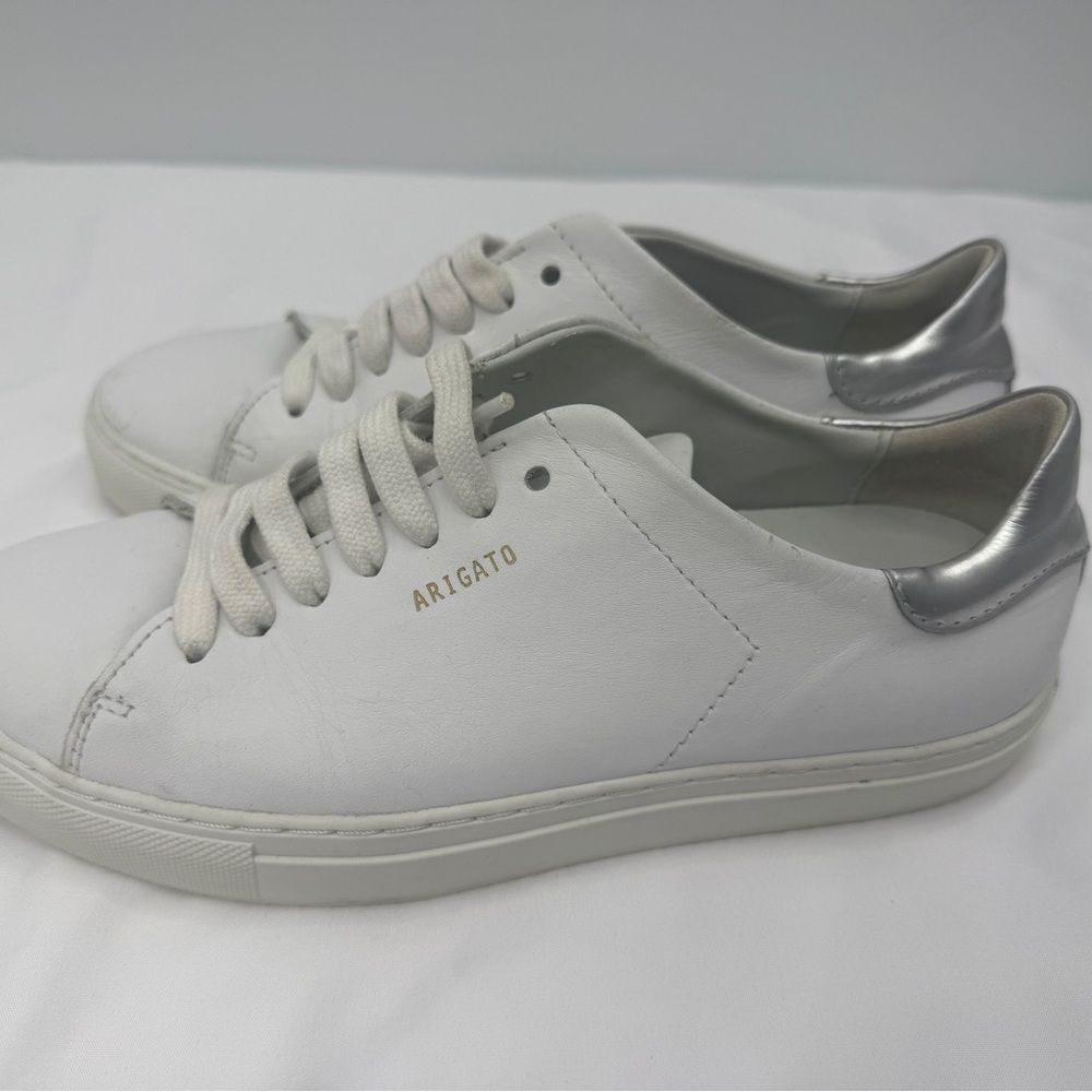 Axel Arigato Clean 90 Low-Top Sneakers with Silver Size 37 - Picture 7 of 16